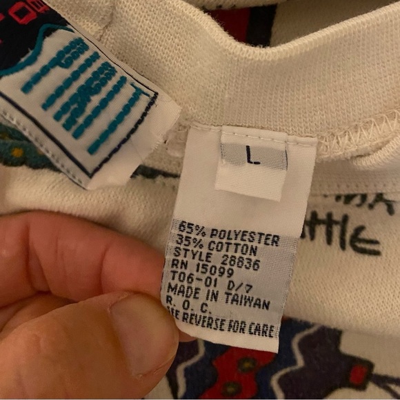 Vintage Christmas sweatshirt size large - Picture 4 of 8